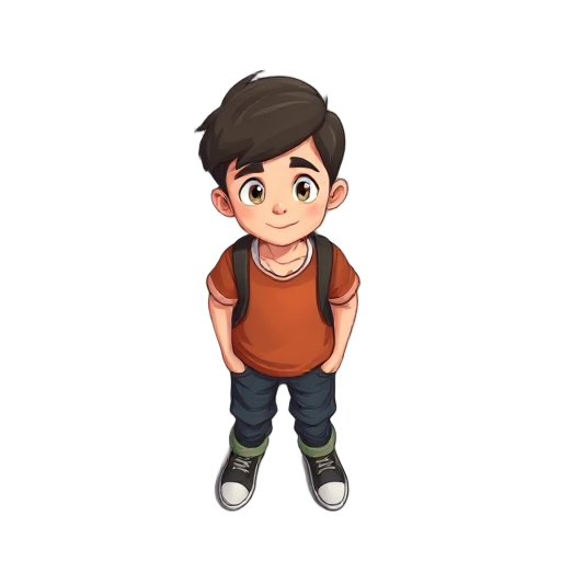 a 7 years old boy 