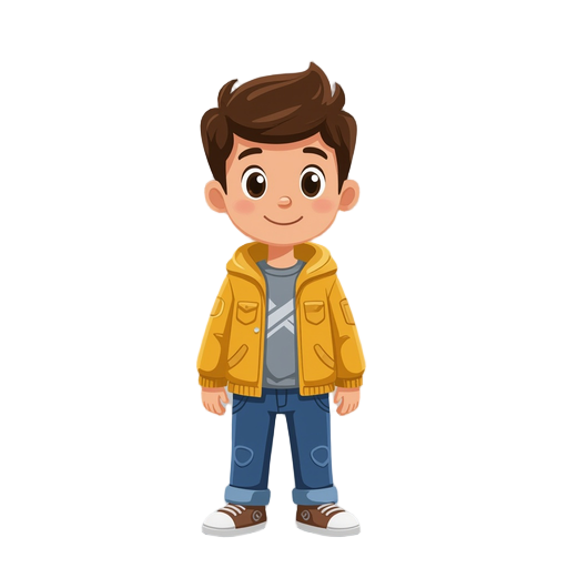 a 7 years old boy 
