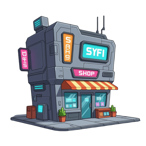 sifi building cyber shop