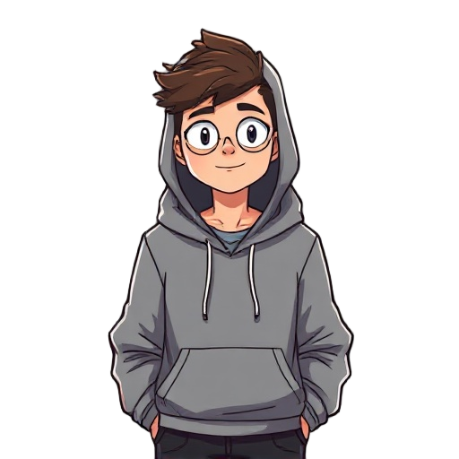 ok then my charector is a college guy wearing like a minimal hoody and he is mute he looks like a good and chill guy but something about him seems like he had troubles in his past but shrugs it off and make the quality like 16*16