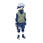 kakashi with black outliner high detail