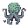 scary monster octopus