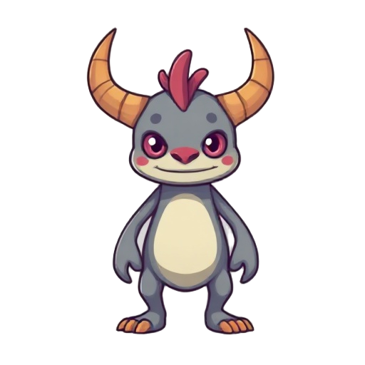 pixel character monster