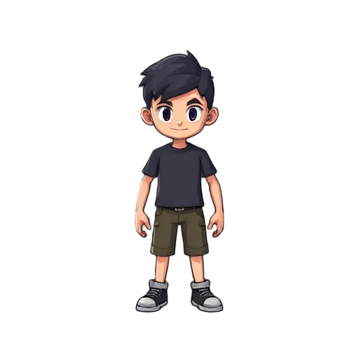 pixel character