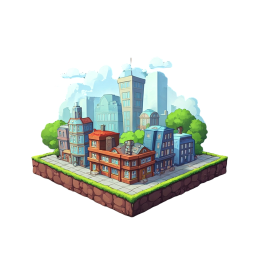 city building 2d platformer
