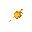 fireball with a trail