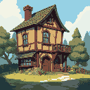 an old detailed house