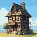 an old detailed house