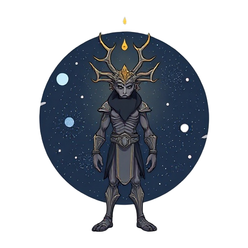 abraxas in the middle of cosmos