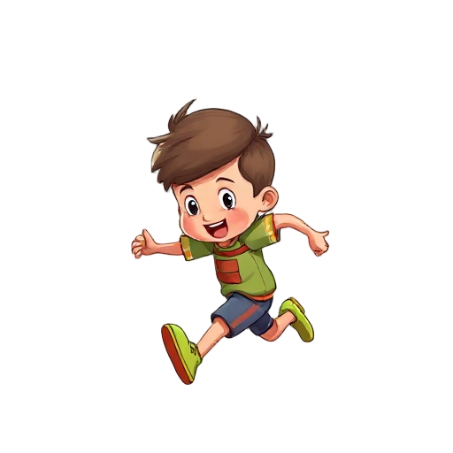 kid running
