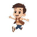 same kid as last one, running in side-scroll