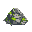 rocks with moss