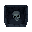 skull lying in dark prison corner, top-down view