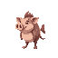 2 legged creature that is half fish half pig and somewhat human