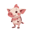 2 legged creature that is half fish half pig and somewhat human
