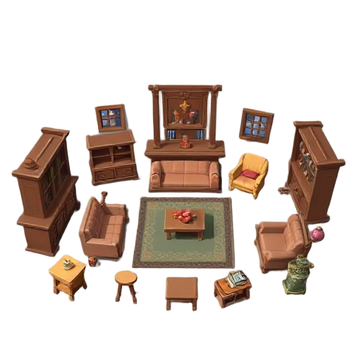 furniture and props from a beautiful late 17th century house