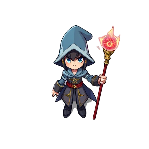 magic , staff red