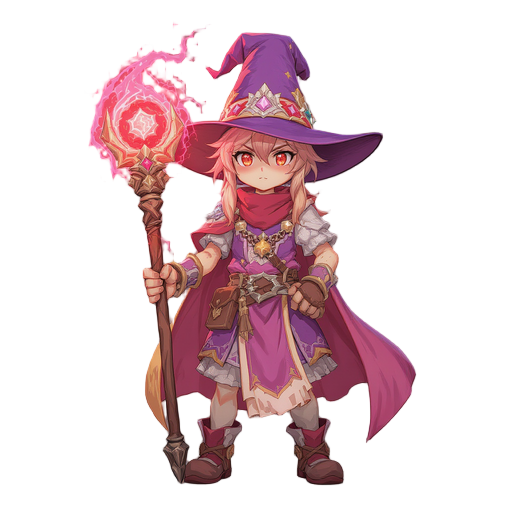 magic , staff red