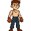 18 year old fighter guy fit body and medium heigh