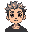 buatkan saya killua png dengan animasi lompat 2x maju mundur pukul dengan effect seperti di anime dan lari