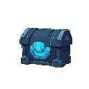 sci fi chest blue