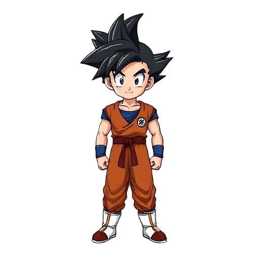 gohan super sayen character