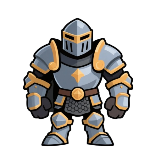heavy armored knight idle
