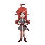 girl, red hair and a sword