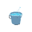 bucket of water