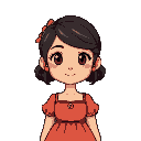 stardew valley beautiful girl in dress
