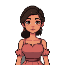 stardew valley beautiful woman in dress