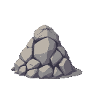 8bit boulder rubble