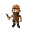 create a lumberjack character similar to stardew valley top-down perspective