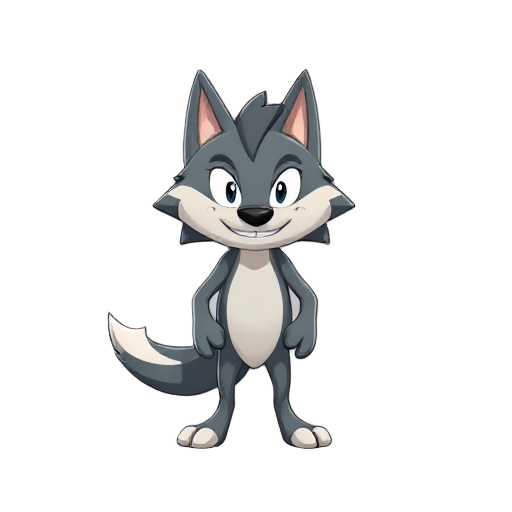 lobo corriendo 