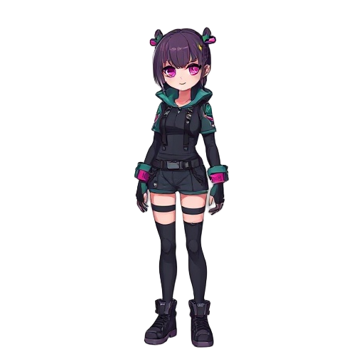 cyberpunk girl