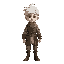 medieval, adventurer, boy 18years, white hair, 