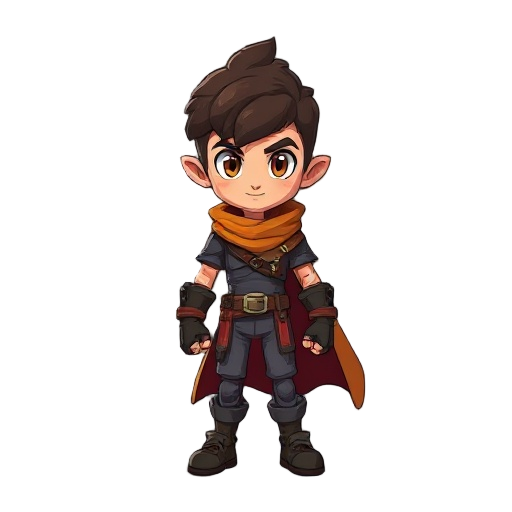 quero uma personagem ned que será uma hero em um mundo pos apocalíptico 