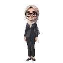 create me a women with glasses with asian skin and 170cm height that wearing a wedding suit, while smiling and use hijab