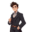 victorian low higher class young man. brunette very attrictive 
