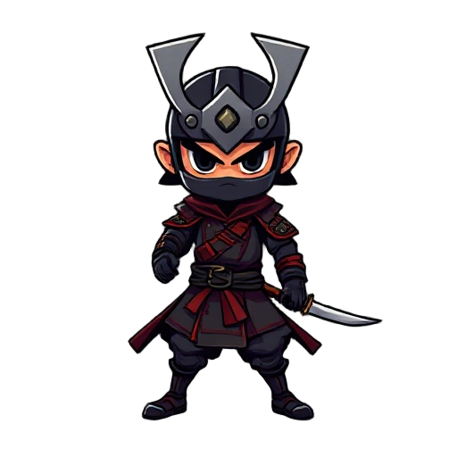 crie um player dark samurai