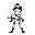 agente blanco con traje táctico, rostro de píldora roja/blanca, gafas oscuras y katana en mano. valiente y ágil, protege el cuerpo humano luchando virus con precisión y estilo ninja.