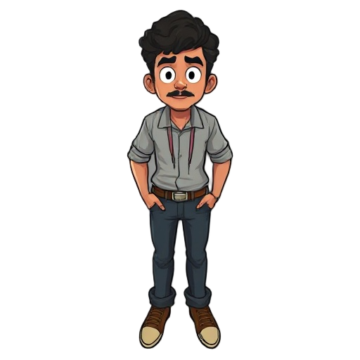 real mo with curly hair tall handsome mexican man