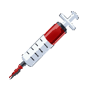 blood syringe