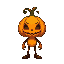 uma pumpkin que vai ser o protagonista, faça ela meio fofa e meio doida 