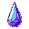 slimy teardrop, colored