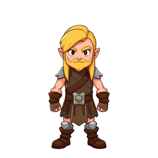 blonde barbarian