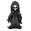 grim reaper character from a grim reaper mmorpg