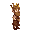 medieval peasant, "kingdom two crowns" style, facing right