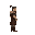 medieval peasant facing right