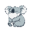 komala (regional, normal/psychic) - dream koala pokémon is constantly sleeping,  has a white beard that looks like clouds, and is sleeping on its back always, has greyish blue fur. 